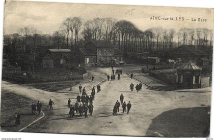 CPA Aire-sur-la-Lys - La Gare (172594)
