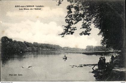 Aire sur L'Adour - Les Rives de l'Adour - CPA
