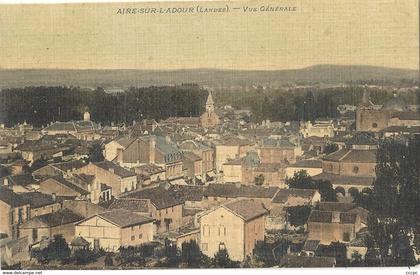 CPA Aire-sur-Adour vue générale