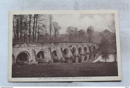 Airvault, pont roman de Vernay, Deux Sèvres 79