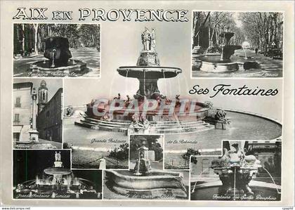 CPM Aix en Provence Ses Fontaines