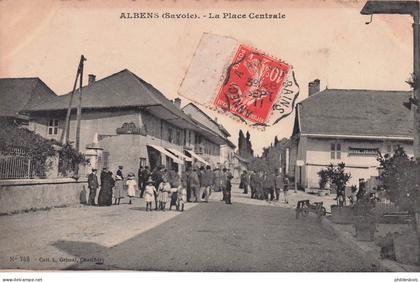 SAVOIE  ALBENS  place centrale
