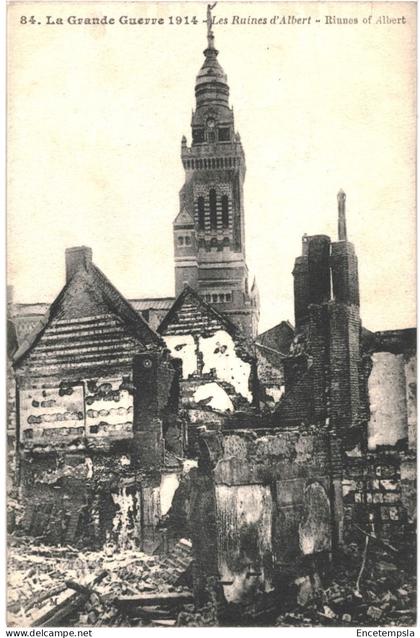 CPA Carte postale  France Albert Ses ruines Guerre 1914-18  VM67667