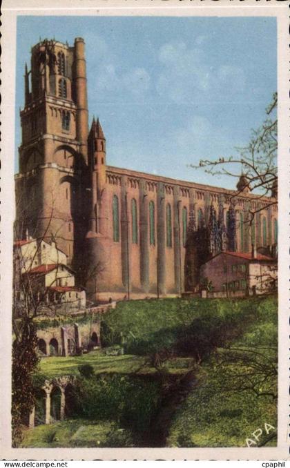 Albi CPa Basilique Sainte CEcile