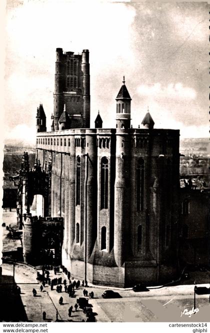 NÂ°13601 Z -cpsm Albi -la basilique Saint CÃ©cile-