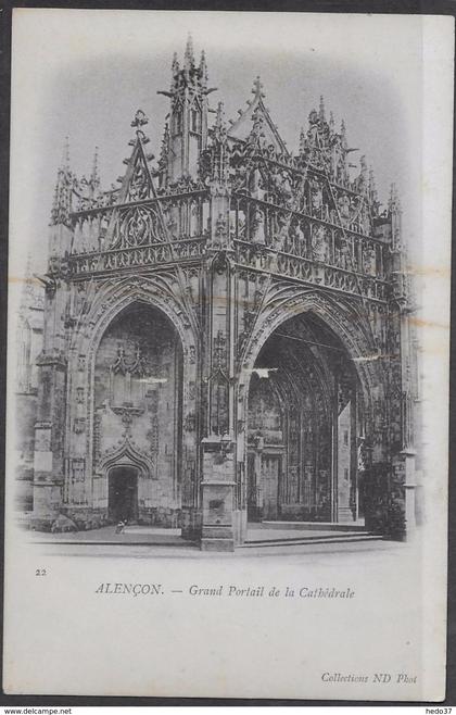 Alençon - Grand Portail de la Cathédrale