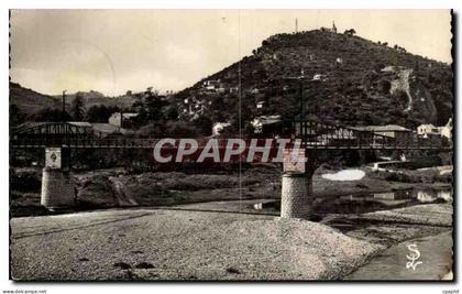 Ales CPA Passerelle sur le Gardon