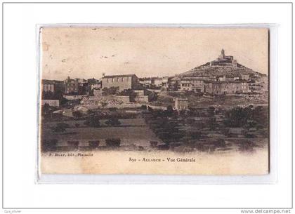 13 ALLAUCH Vue Générale, ed Ruat 890, 1909