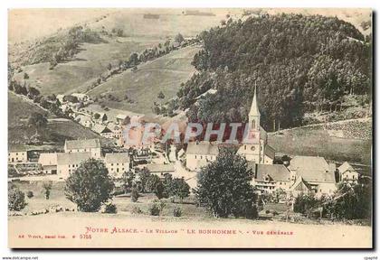 CPA Notre Alsace Le Village Le Bonhomme Vue generale