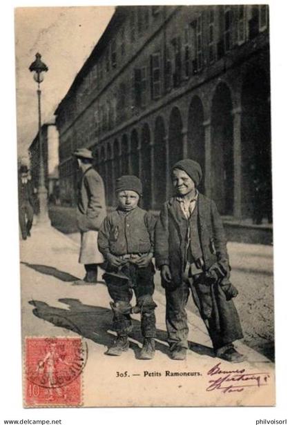 PARIS PETITS METIERS LES PETITS RAMONEURS ANIMEE