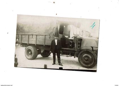 AMBERT ROUTIER AVEC SON CANION ( CARTE PHOTO )