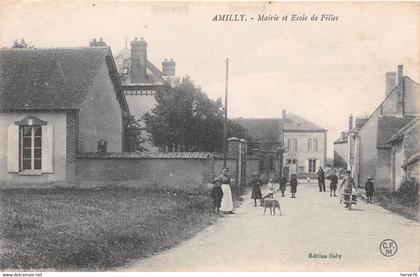 AMILLY (45) - Mairie et Ecole de Filles