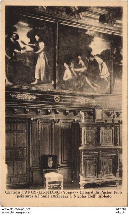CPA ANCY-le-FRANC Chateau - Cabinet du Pastor Fido (1197950)