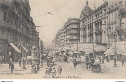 (1160) AK Marseille, Noailles Straße, vor 1945