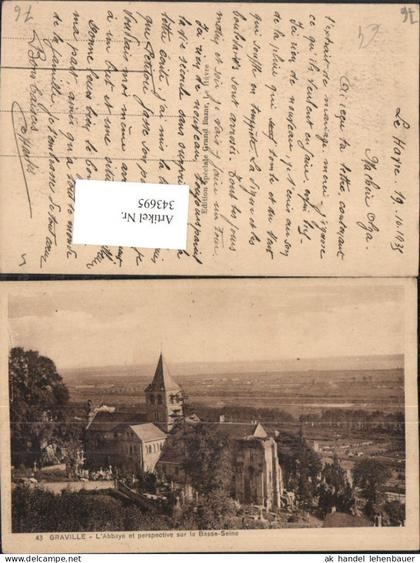 343695,Haute-Normandie Seine-Maritime Graville Abbaye Kloster