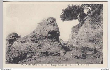 (34627) AK La Bernerie-en-Retz, Löwenfelsen, vor 1945
