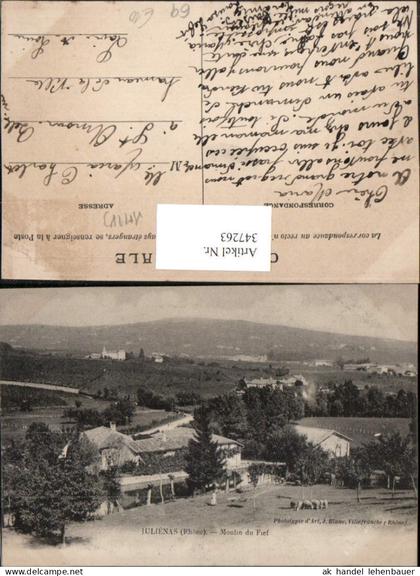 347263,Rhone-Alpes Rhone Julienas Moulin du Fief Landschaft
