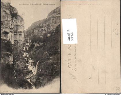 350298,Rhone-Alpes Isere Grenoble Grande Cascade Sassenage