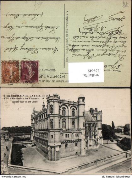 357649,Ile-de-France Yvelines St-Germain-en-Laye Chateau Schloss