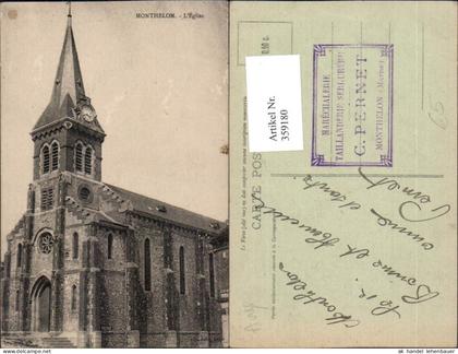 359180,Champagne-Ardenne Marne Monthelon L'Eglise Kirche