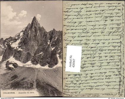 428367,Rhone-Alpes Haute-Savoie Chamonix Aiguille du Dru Bergkulisse