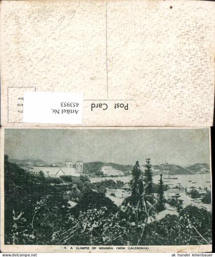 453953,New Caledonia Neukaledonien Glimpse of Noumea Teilansicht