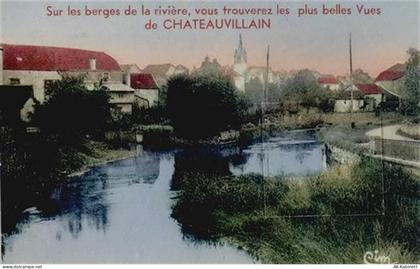 52120 Chateauvillain - Chateauvillain (Frankreich) Leporello I-II - 55094912