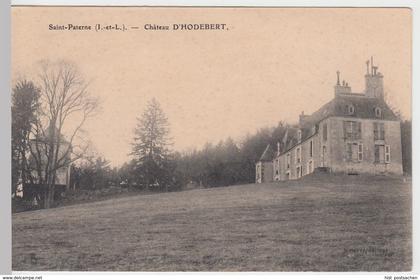 (57267) AK Saint-Paterne-Racan, Chateau D'Hodebert, vor 1945