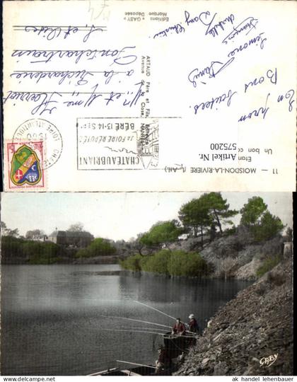 575200,France Moisdon-La-Riviere Etang de la Forge Un bon coin pour les pecheurs Angeln Fischen