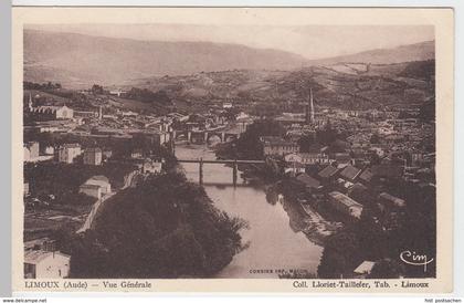 (59105) AK Limoux, vue générale, vor 1945