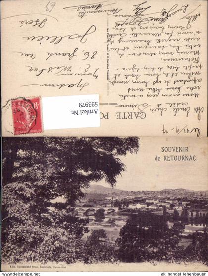 593979,Souvenir de Retournac France