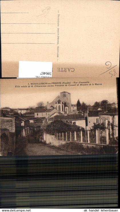 596467,Mouilleron-en-Pareds Vendee Vue d ensemble France