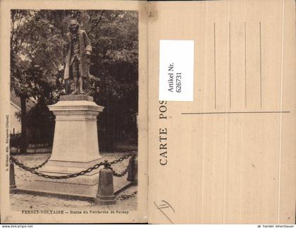 626731,Ferney-Voltaire Statue du Patriarche de Ferney Statue France