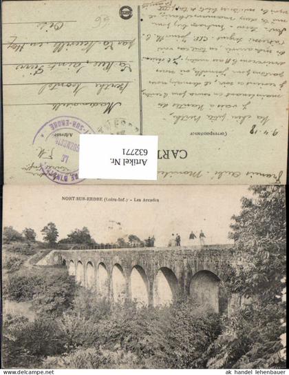 632771,Nort-sur-Erdre Loire-Inf. Les Arcades Viadukt Brücke France