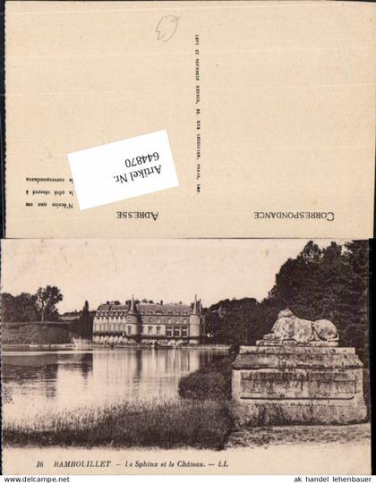 644870,Rambouillet Yvelines Chateau