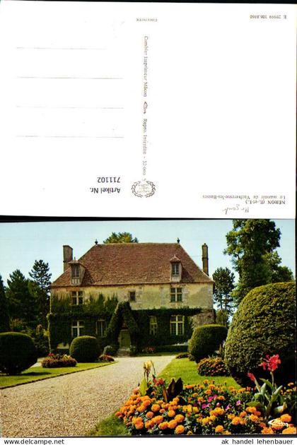 711102 France Foto AK Neron Eure-et-Loir Le manoir de Vacheresse-les-Basses
