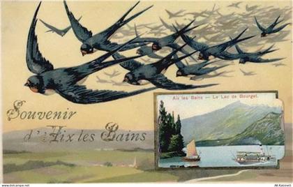 73100 Aix-les-Bains - Aix-les-Bains (Frankreich) Leporello I-II - 55094560