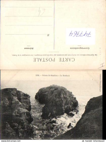 747764 Pointe-Saint-Mathieu Le Rosbeck Felsen Küste France