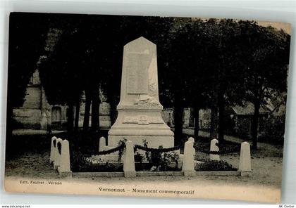 89510 Veron 1924 Foto AK Denkmal commémoratif - 38241096