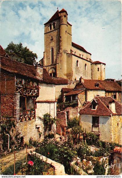 B52586 Saint Cirq Lapopie vieilles maisons   france