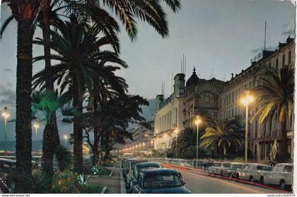 BF20836 nice la palais de la mediteranee la nuit france front/back image