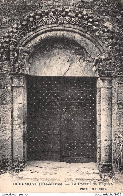 BF4693 clefmont hte marne le portail de l eglise france