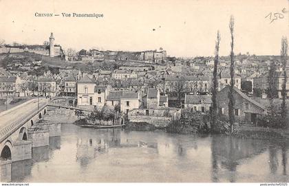 BF5107 chinon vue panoramique france    France