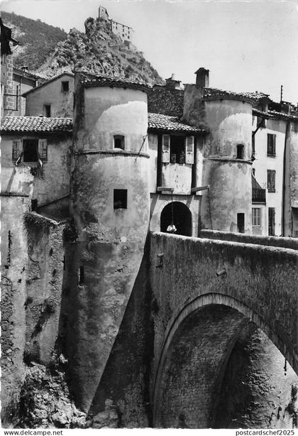 BR17143 Entrevaux Pont Levis et Citadelle  france