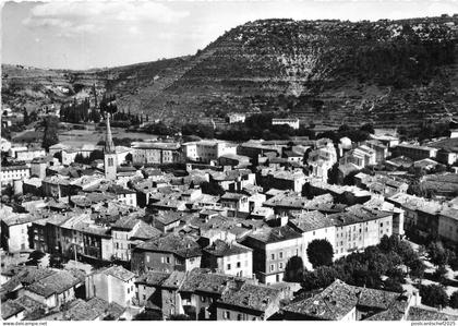 BR20109 Les Vans vue generale aerienne France