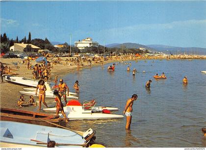 BR3814 La Londe Les Maures La plage de Miramar   france