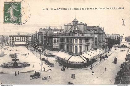 BR43550 allees de tournay et cours Bordeaux    France