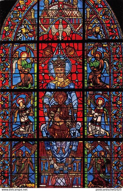 BR86456 cathedrale de chartres notre dame de la belle verriere postcard france