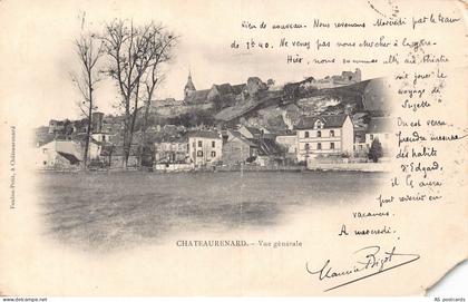 C265 France 1902 Chateaurenard General view vintage postcard