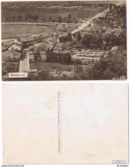 CPA Dun-sur-Meuse Dun-Unterstadt 1940